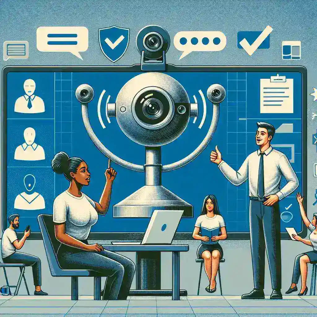 How do I test my webcam before going live?