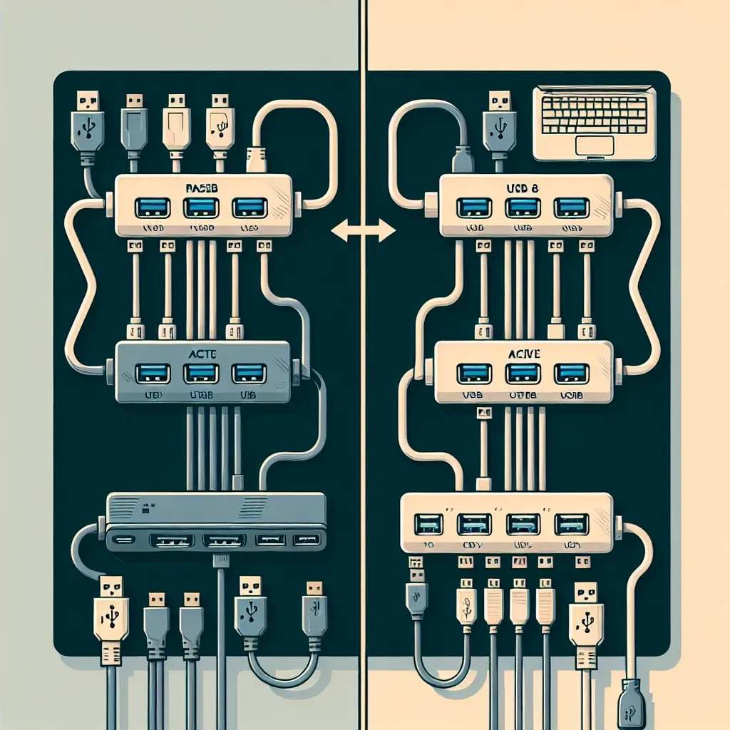 What is the Difference Between an Active and Passive USB Splitter?